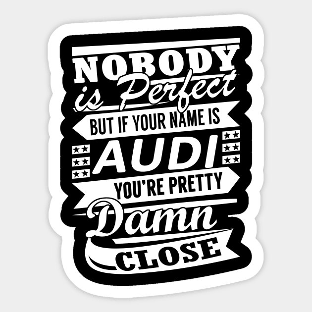 AUDI Sticker by reginiamaxwell32